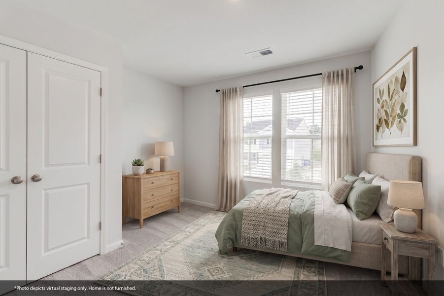 Furnished interior view inside a new home in Ellington, Elgin (Image 12).