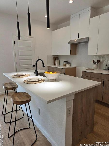 Furnished interior view inside a new home in , San Antonio (Image 12).