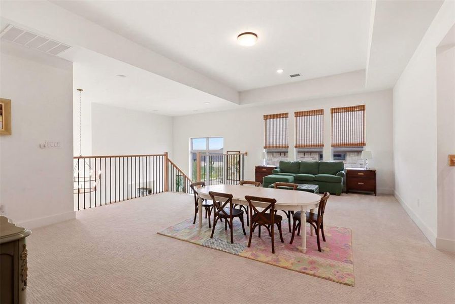 Furnished interior view inside a new home in The Homestead - 62', Rockwall (Image 4).