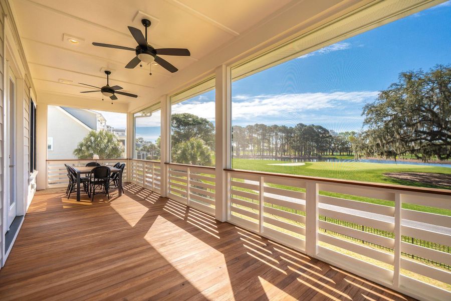 Exterior details and patio area of a home in , Johns Island (Image 35). Exterior details and patio area of a home in , Johns Island (Image 35).