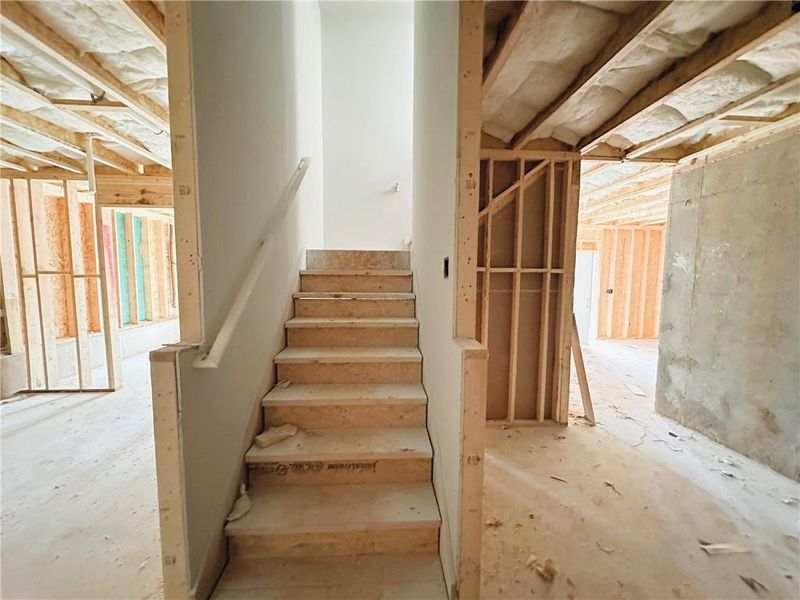 In-progress construction of a new home in , Dallas, GA (Image 31).