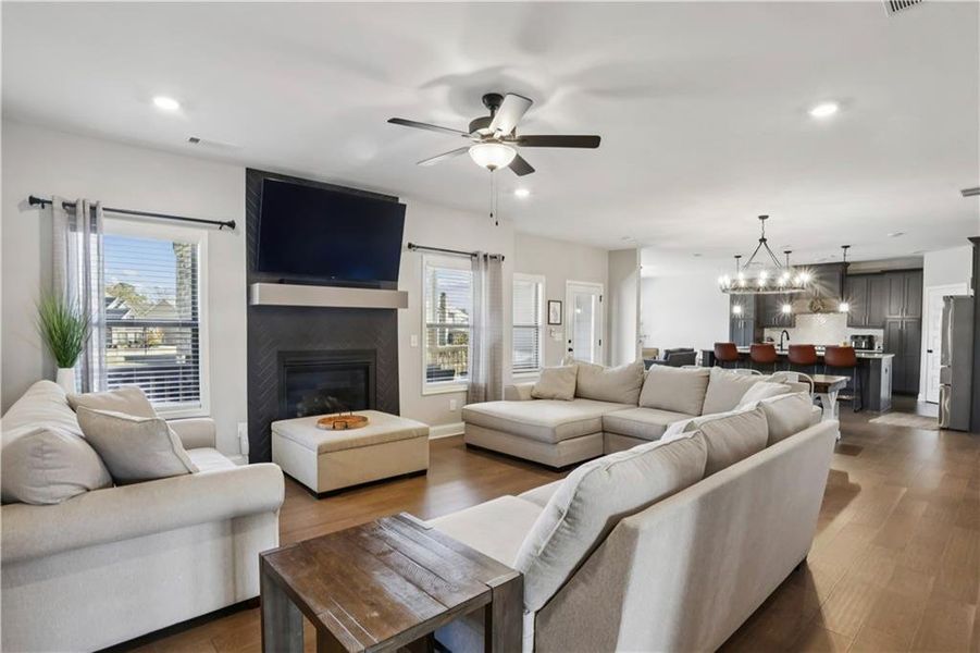 Furnished interior view inside a new home in , Jefferson (Image 32).