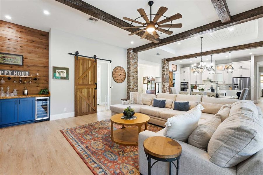 Furnished interior view inside a new home in , Ocala (Image 11).