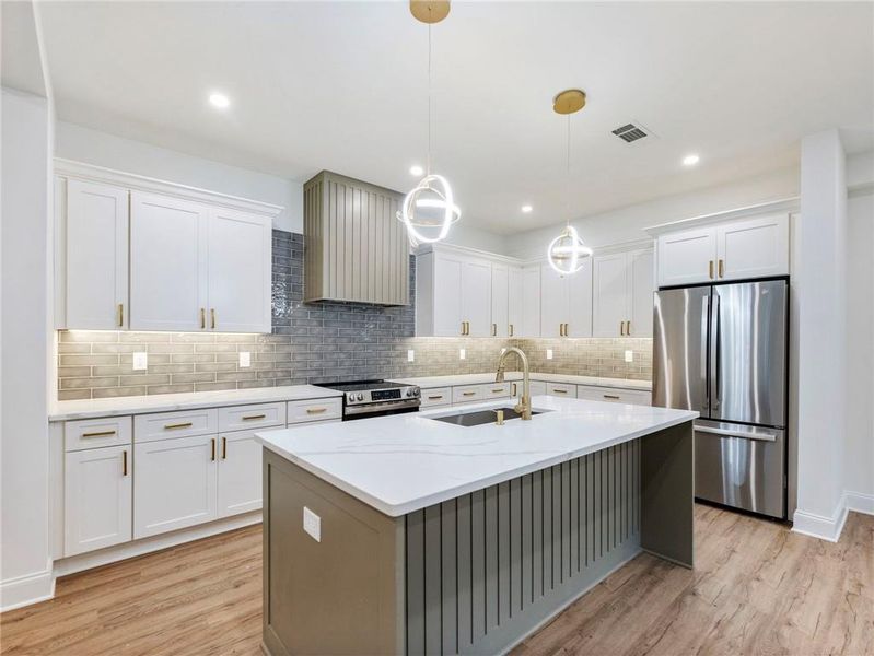 Furnished interior view inside a new home in , Conyers (Image 14).
