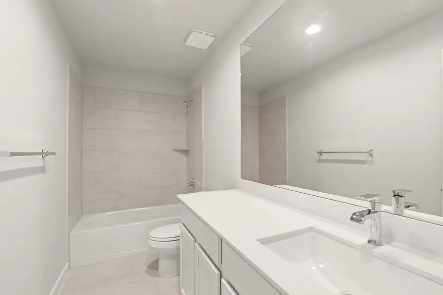 Furnished interior view inside a new home in Morton Creek Ranch, Katy (Image 4).