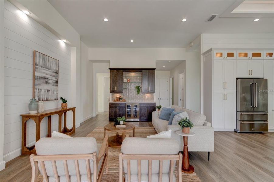Furnished interior view inside a new home in , New Smyrna Beach (Image 7).