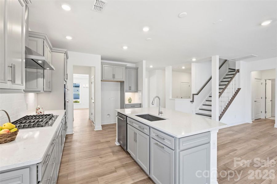 Furnished interior view inside a new home in , Concord (Image 14).