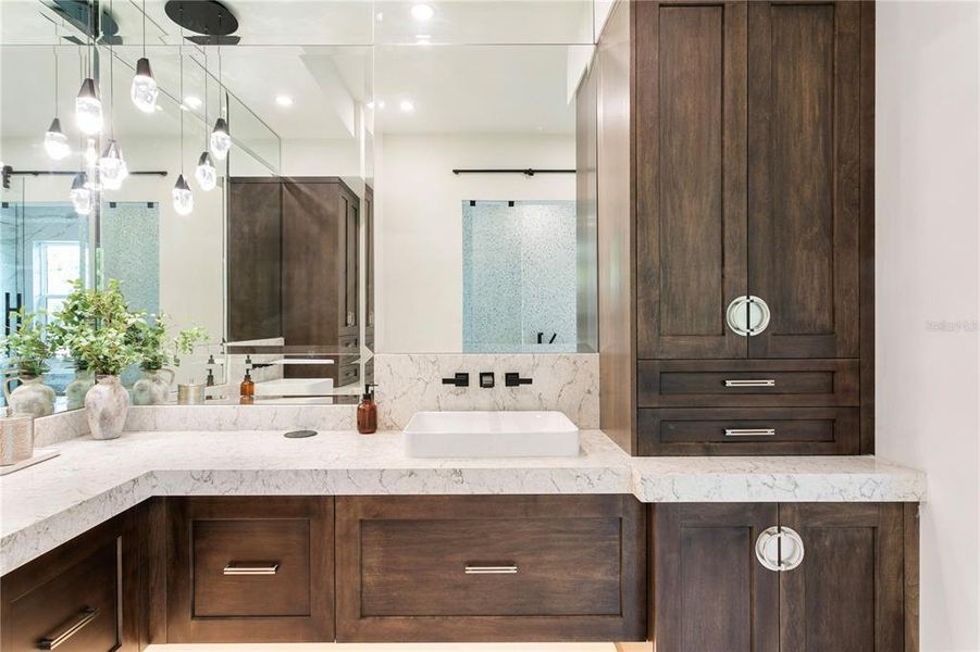 Furnished interior view inside a new home in , Tampa (Image 59).