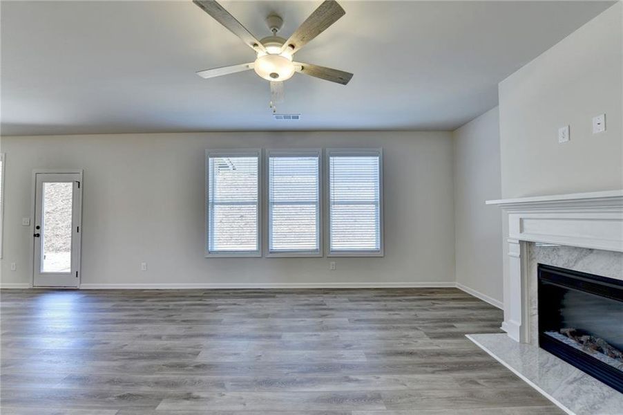 Spacious, unfurnished interior of a new home in , Dacula (Image 25).