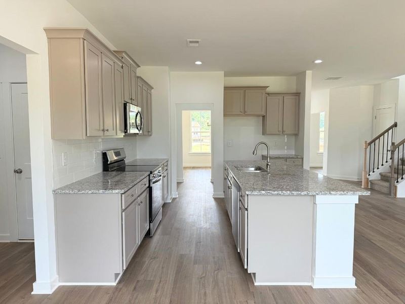 Furnished interior view inside a new home in Westlyn, Winder (Image 5).