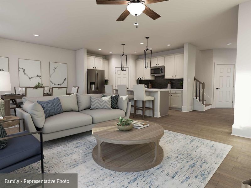 The Adelia - Family Room