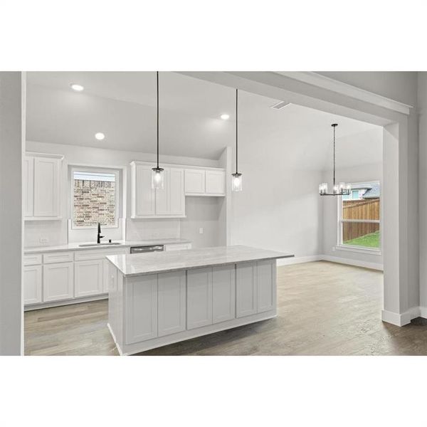 Furnished interior view inside a new home in Edgewood Creek, Celina (Image 7).