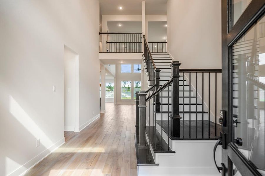 Representative furnished interior of a home built from the Bluebonnet 3400 by J. Patrick Homes in Jubilee, Hockley (Image 9).