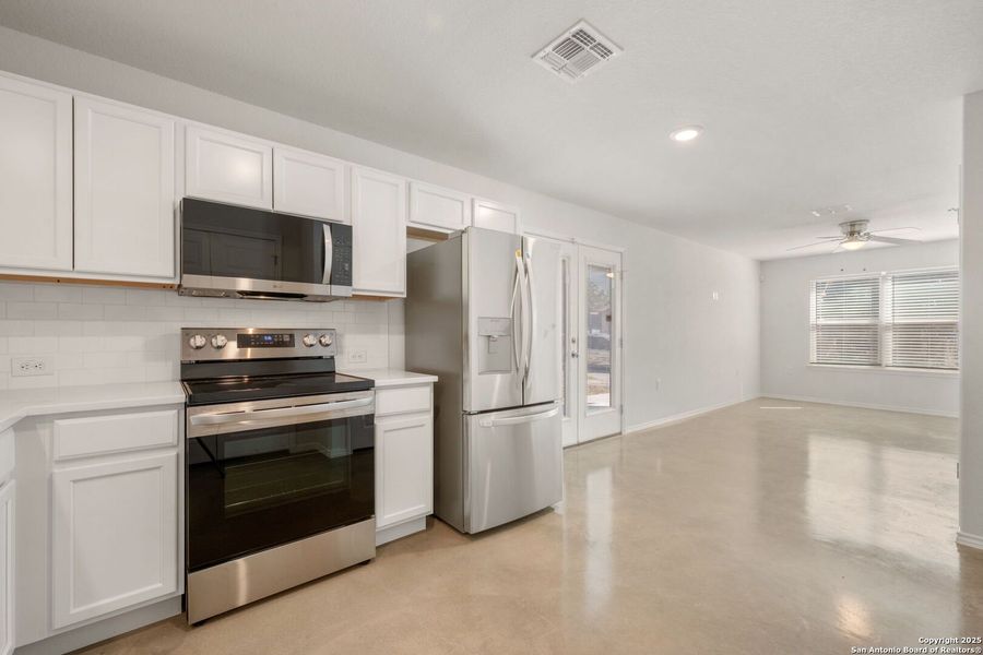Furnished interior view inside a new home in , San Antonio (Image 3).
