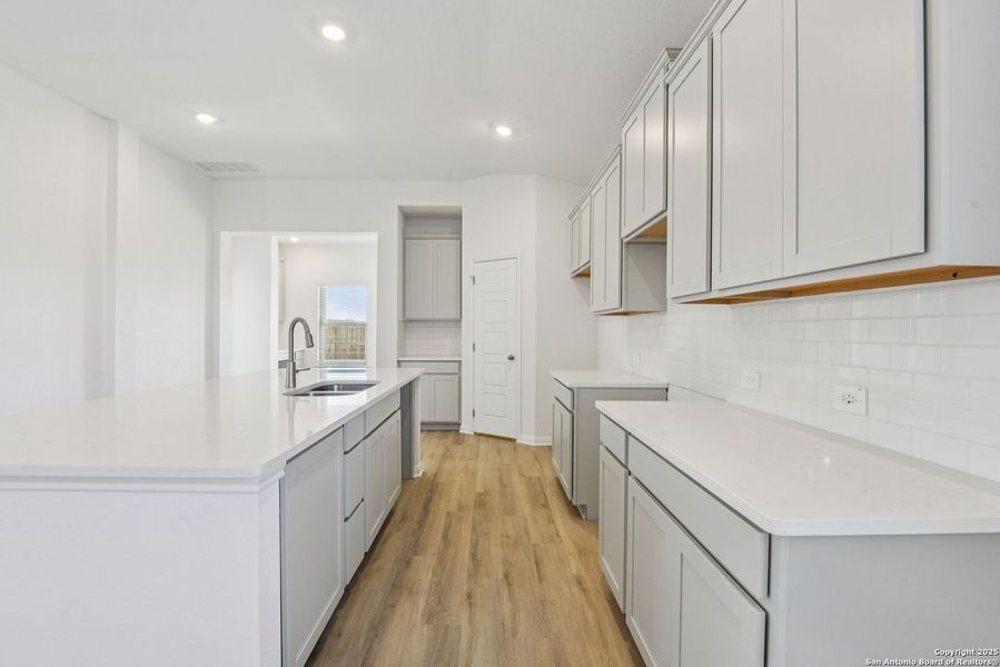 Furnished interior view inside a new home in Royal Crest, San Antonio (Image 10). Furnished interior view inside a new home in Royal Crest, San Antonio (Image 10).