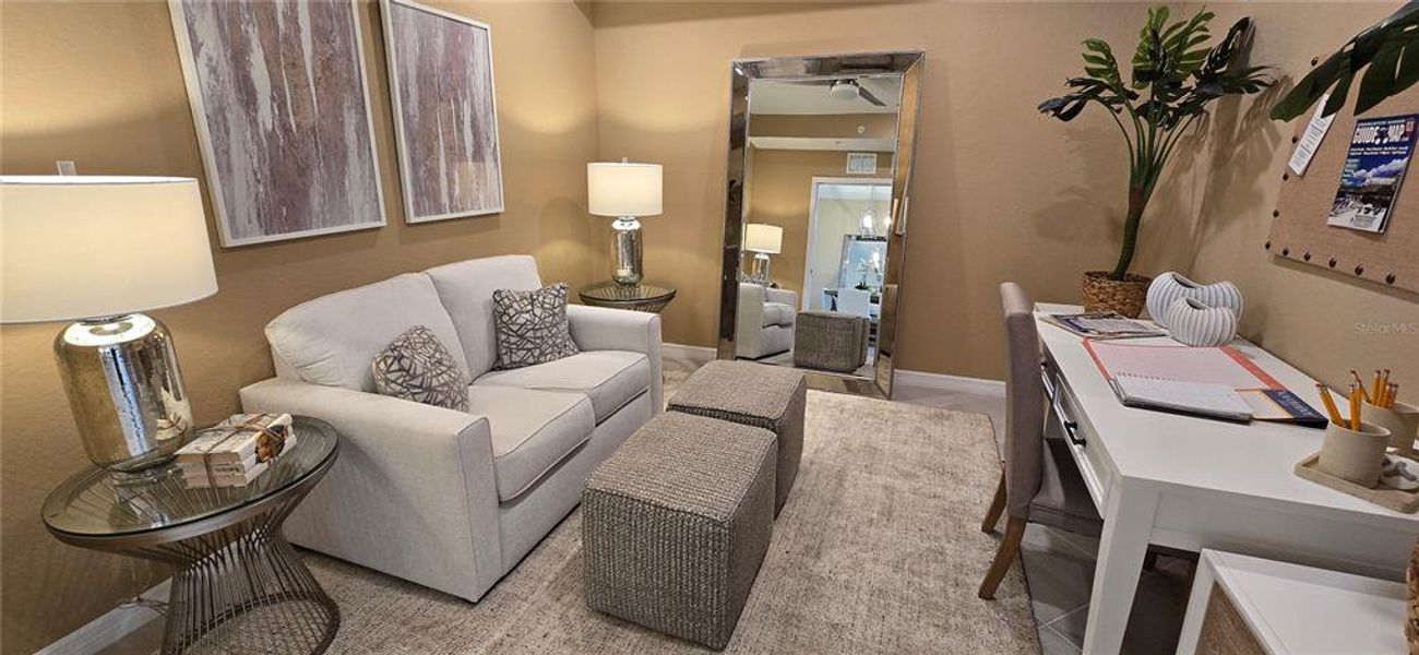 Furnished interior view inside a new home in , Venice (Image 10). Furnished interior view inside a new home in , Venice (Image 10).