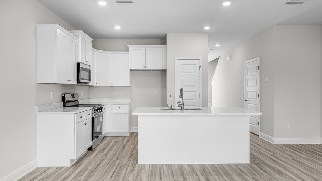 Furnished interior view inside a new home in Windmark Beach, Port Saint Joe (Image 7).