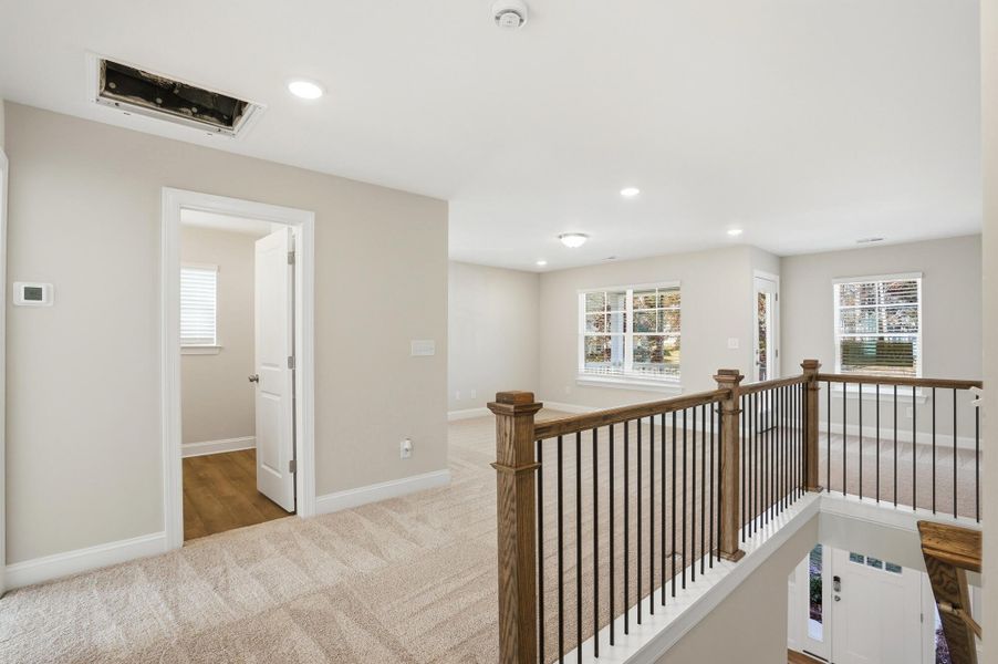 Spacious, unfurnished interior of a new home in Grier Meadows, Charlotte (Image 48).