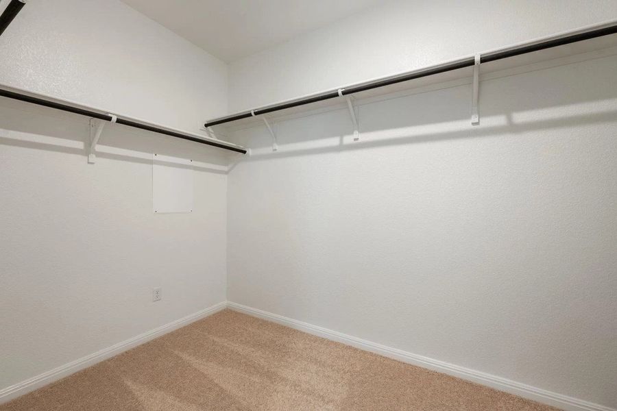 Primary Walk In Closet