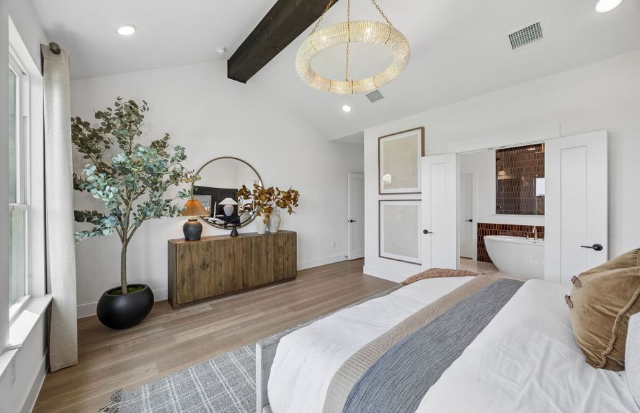Representative furnished interior of a home built from the Gillett by Pulte Homes in Wilson Creek Meadows, Celina (Image 33).