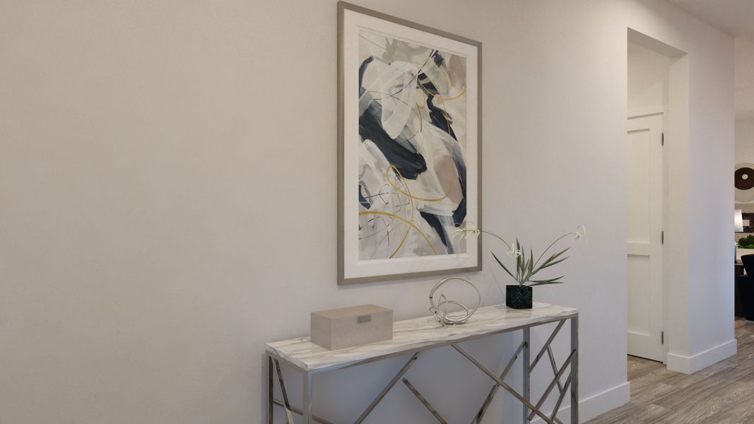 Representative furnished interior of a home built from the 3507 by Tri Pointe Homes in Sterling Ranch, Littleton (Image 13).