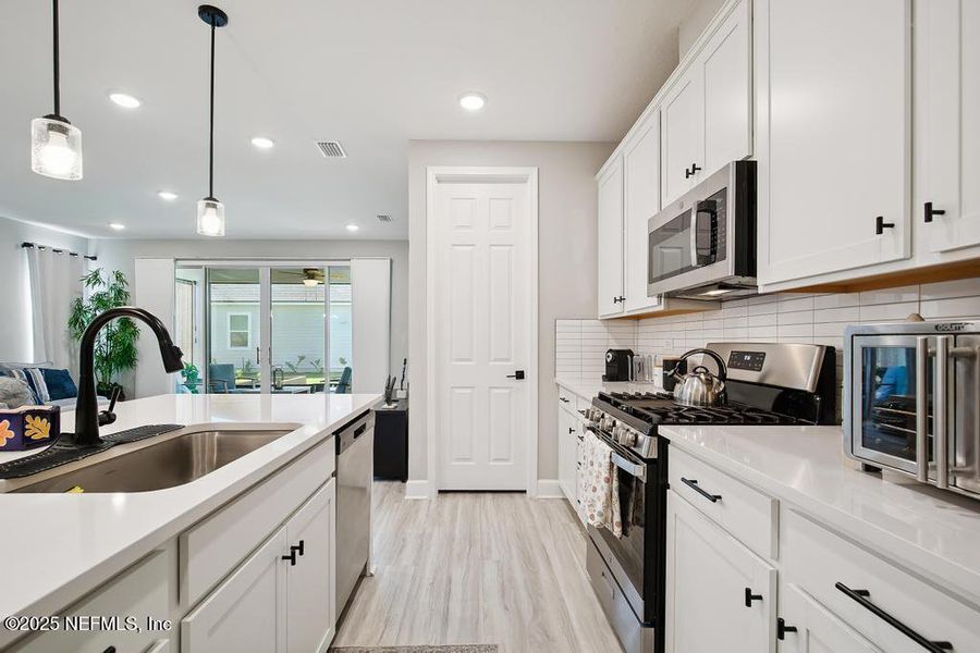 Furnished interior view inside a new home in , Yulee (Image 10). Furnished interior view inside a new home in , Yulee (Image 10).