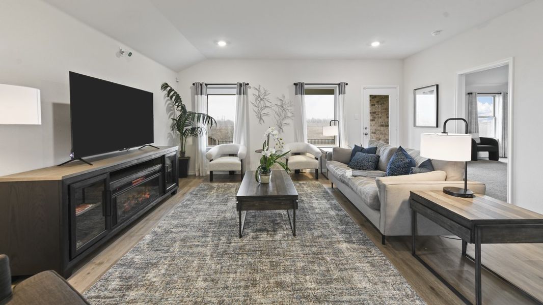 Furnished interior view inside a new home in Bluff Springs, Ferris (Image 9).