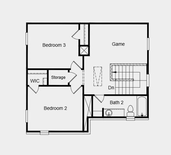 Floor Plan Second Level Floor Plan Second Level
