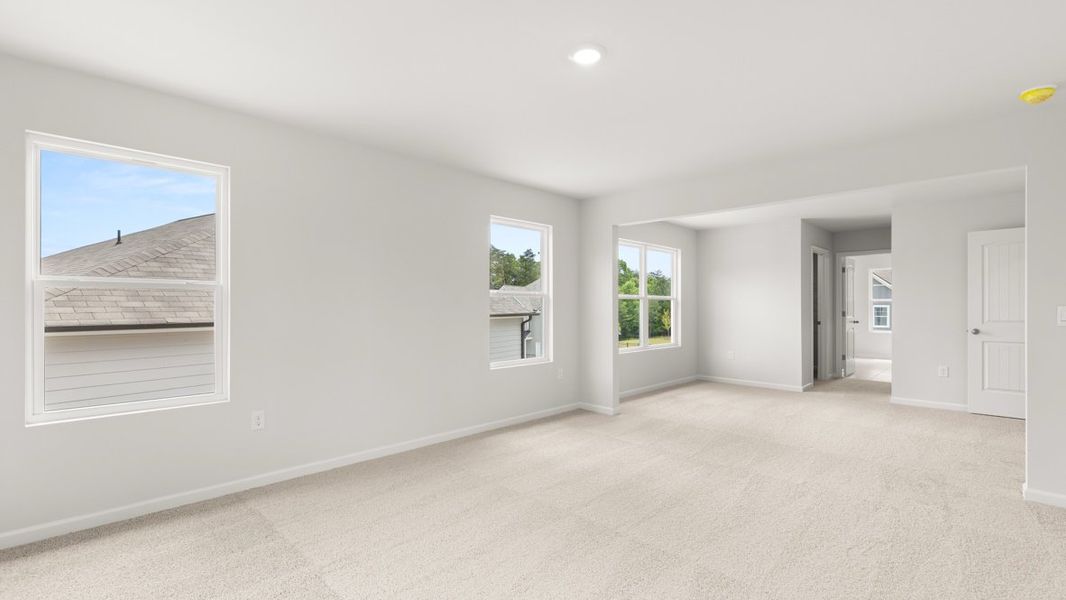 Representative unfurnished interior of a home built from the Halton by D.R. Horton in Falcon Landing, Gainesville (Image 24).