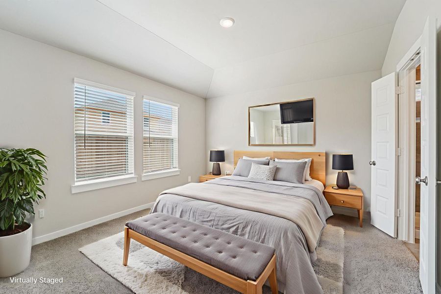 Photo is not of the actual home, but is an inspirational photo of builder’s model home and may depict options, furnishings, and/or decorator features that are not included