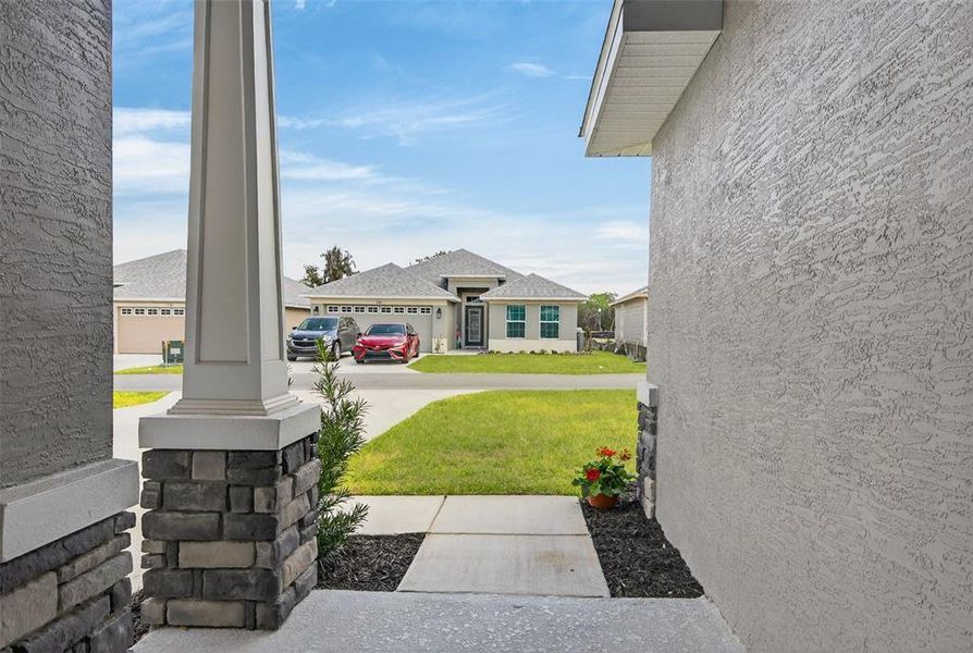 Exterior details and patio area of a home in , Inverness (Image 28).