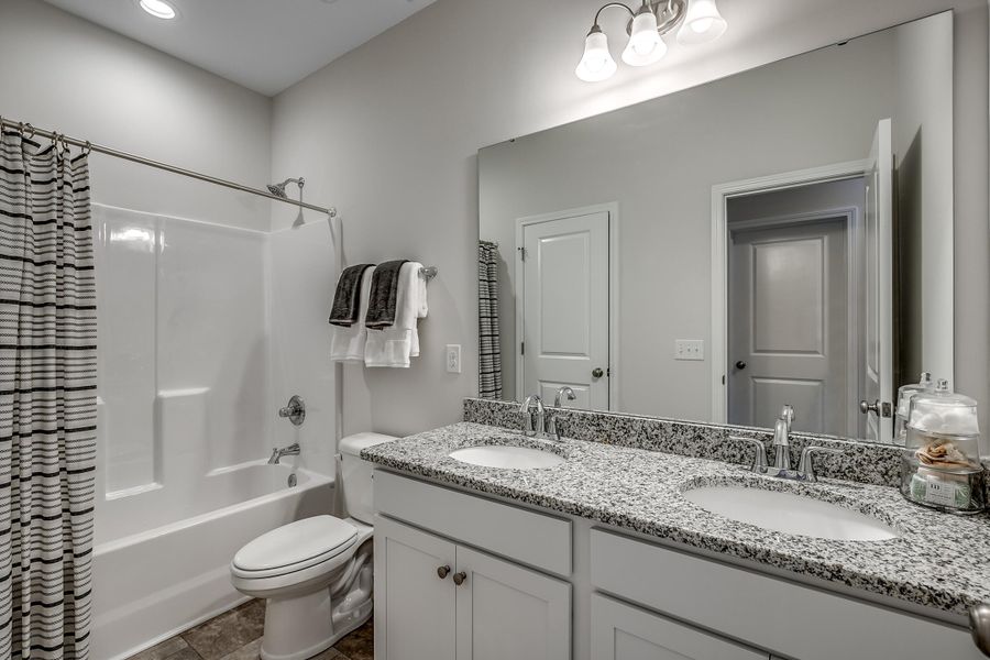 Furnished interior view inside a new home in Fairway Woods at Wyboo, Manning (Image 12).
