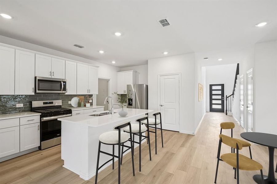 Photo is not of the actual home, but is an inspirational photo of builder’s model home and may depict options, furnishings, and/or decorator features that are not included.