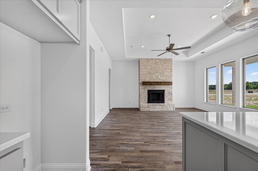 Spacious, unfurnished interior of a new home in Taylor Ranch, Springtown (Image 45).