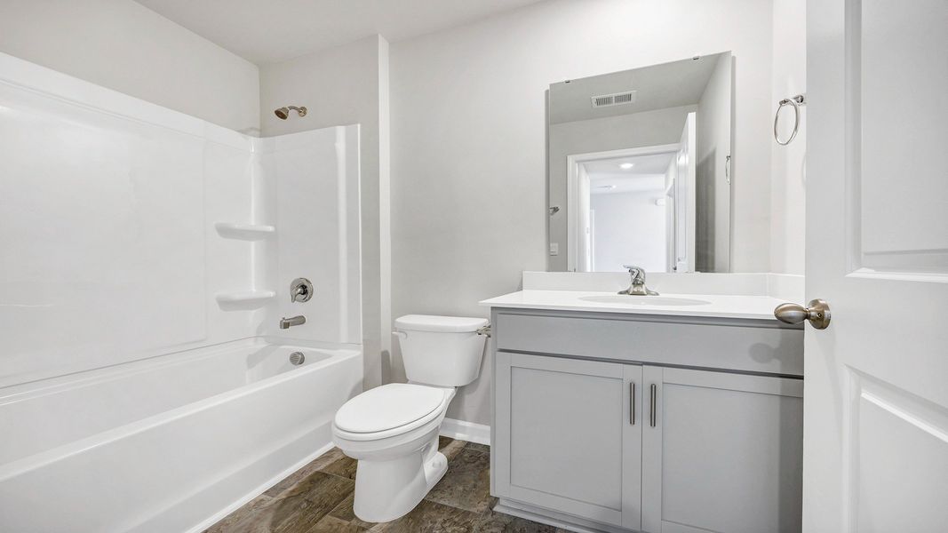 Furnished interior view inside a new home in The Park at Wilkinson, Orangeburg (Image 27).