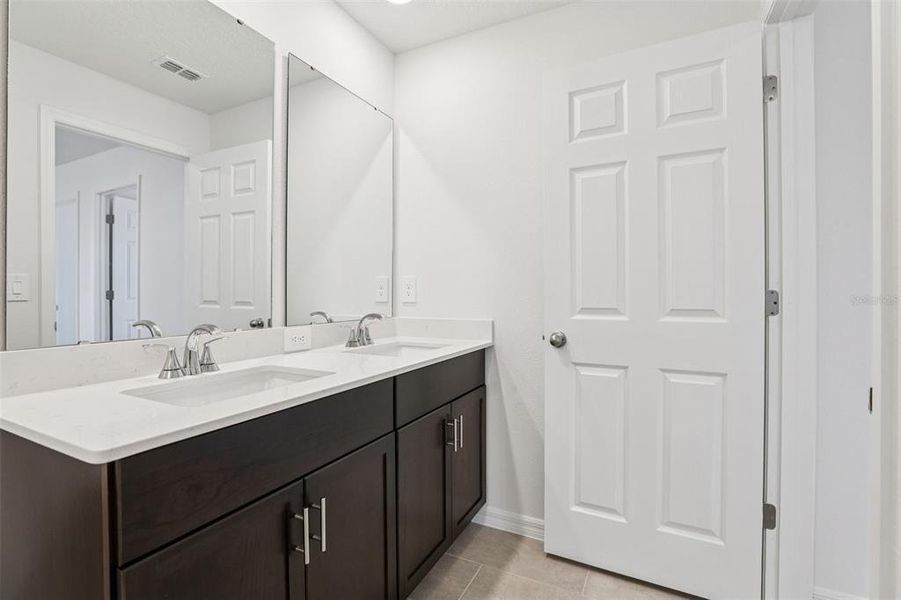 Furnished interior view inside a new home in The Meadow at Crossprairie, St. Cloud (Image 14).