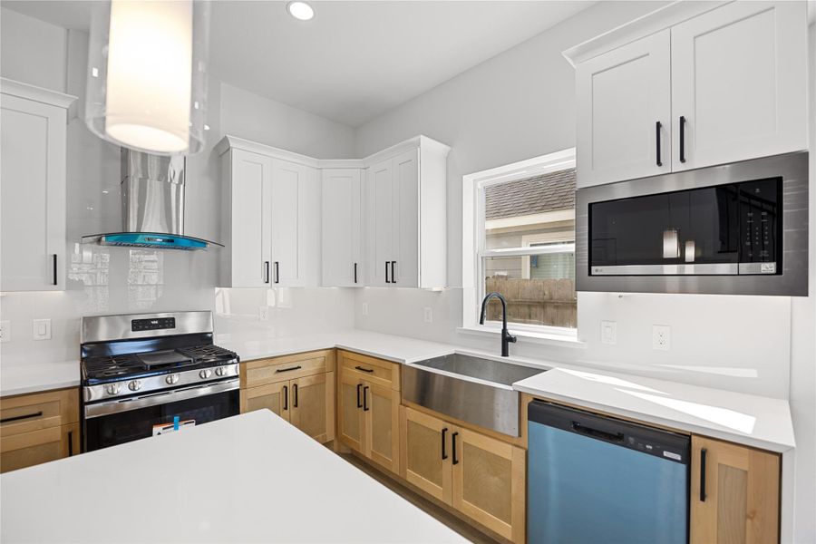 Furnished interior view inside a new home in , Houston (Image 5).