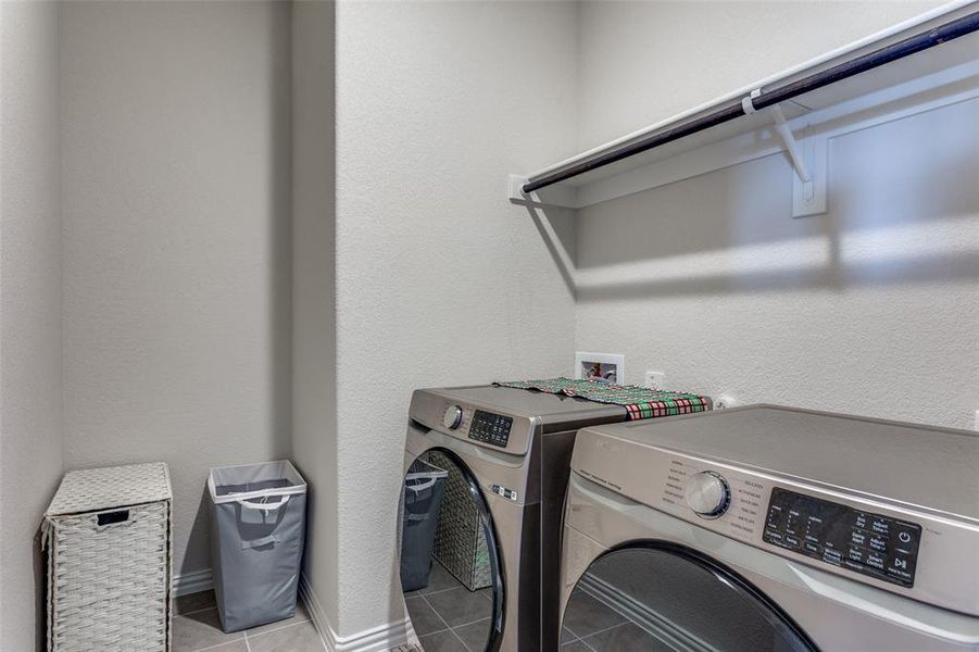 Separate utility room