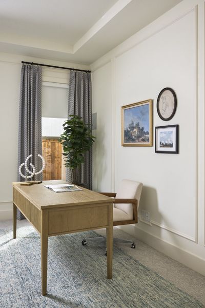 Furnished interior view inside a new home in Park Place - 80' Lots, Prosper (Image 27).