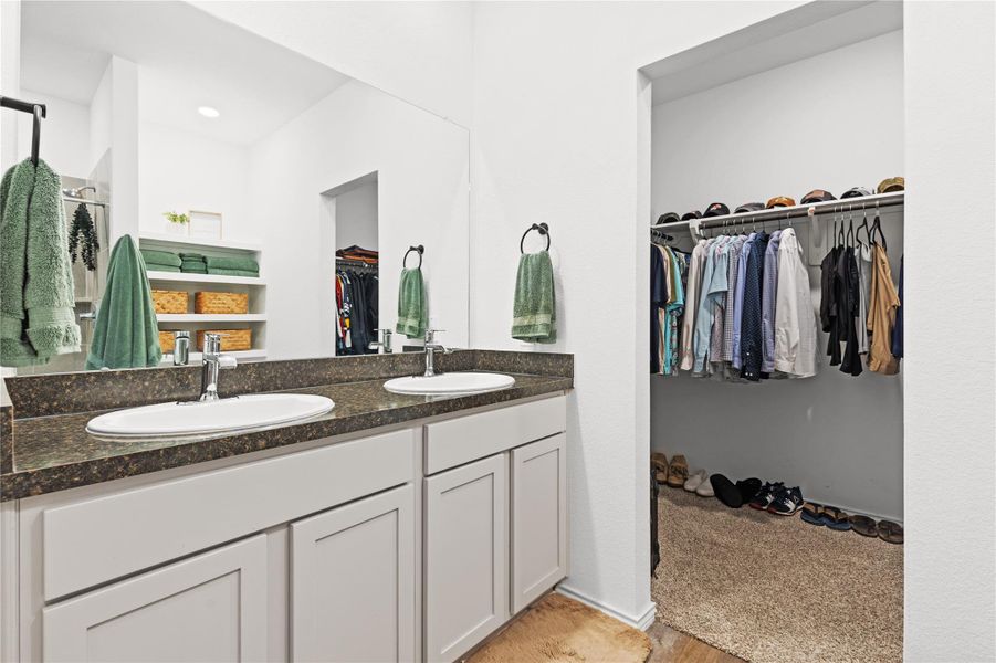 Furnished interior view inside a new home in , Willis (Image 39).