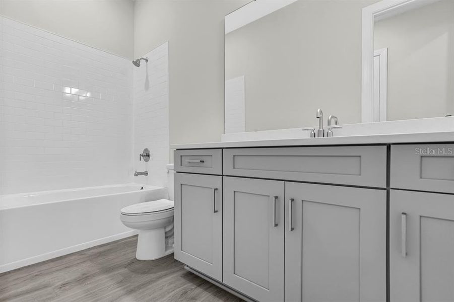 Furnished interior view inside a new home in Esplanade at Center Lake Ranch, St. Cloud (Image 6).