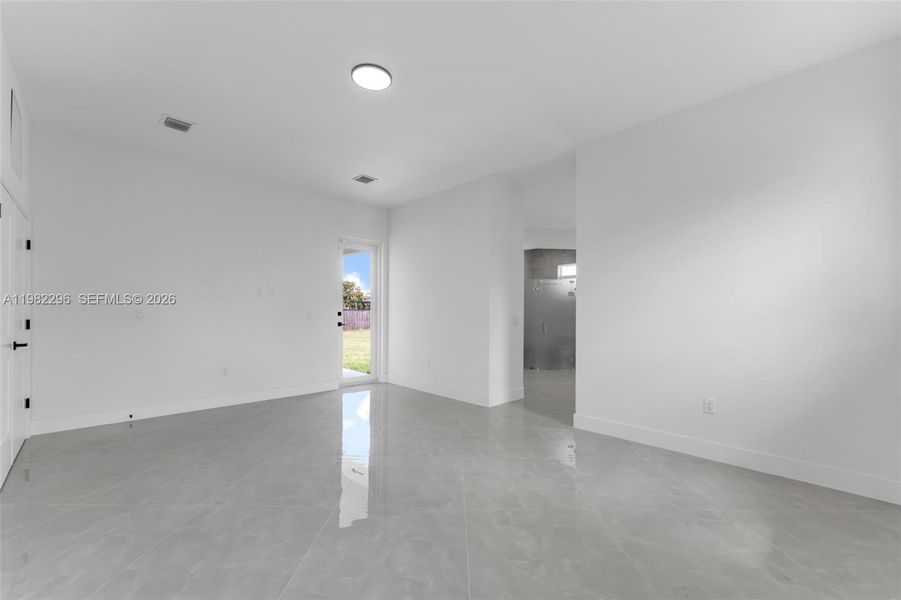 Spacious, unfurnished interior of a new home in , Miami (Image 17). Spacious, unfurnished interior of a new home in , Miami (Image 17).