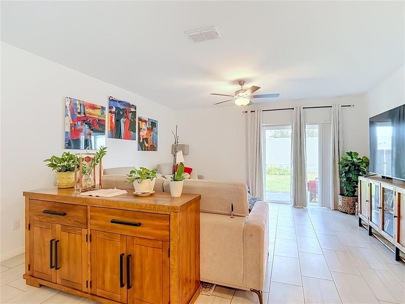 Furnished interior view inside a new home in Two Rivers, Zephyrhills (Image 32).