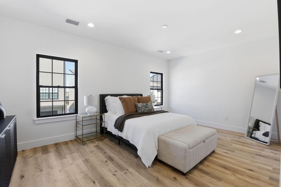 Furnished interior view inside a new home in , Houston (Image 5).