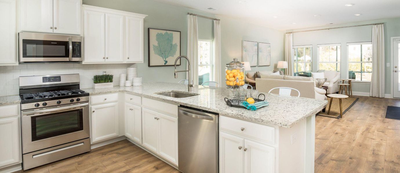 Furnished interior view inside a new home in Sweetgrass at Summers Corner: Arbor Collection, Summerville (Image 6).