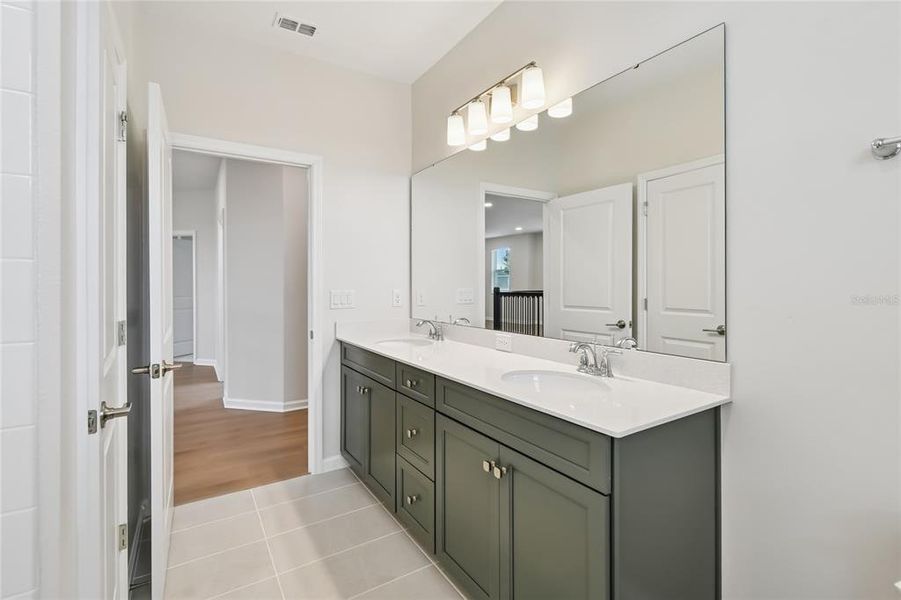 Furnished interior view inside a new home in Emerson Pointe, Apopka (Image 15).