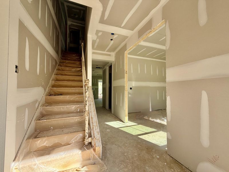 In-progress construction of a new home in Marble Tree, Ball Ground, GA (Image 4).