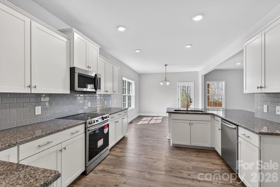 Furnished interior view inside a new home in Crystal Village, Albemarle (Image 7).