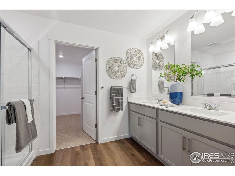 Furnished interior view inside a new home in Vista Meadows, Fort Lupton (Image 6).