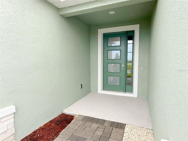 Exterior details and patio area of a home in Legacy Preserve, Parrish (Image 22). Exterior details and patio area of a home in Legacy Preserve, Parrish (Image 22).